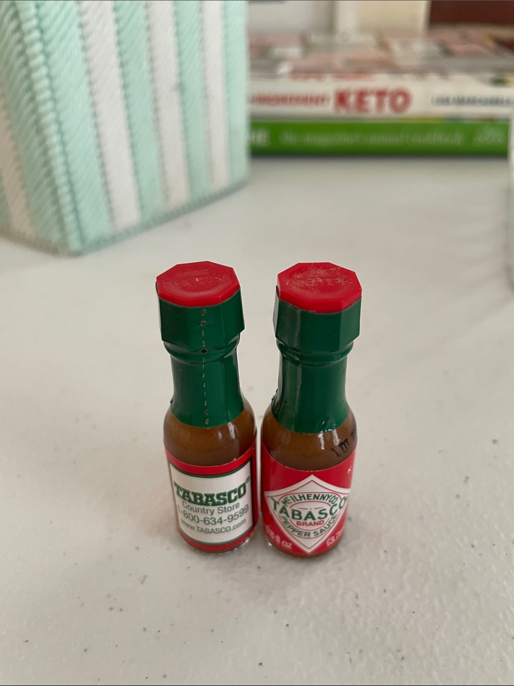 Two Mini Tabasco Sauces